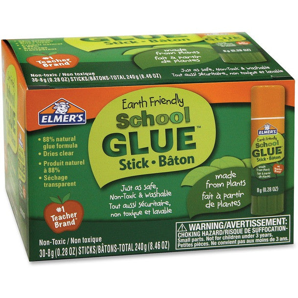 Elmer's Glue Stick School Earth Friendly 8g (Individual Sticks)