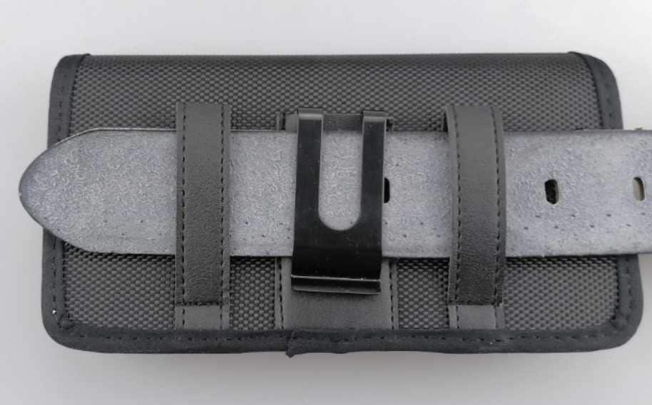 Nylon Case with Belt Loop Large Size Black for Phones 5.7-6.3 inch