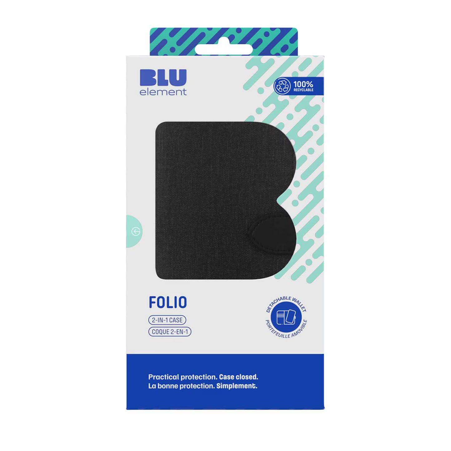 Blu Element Folio 2-in-1 Case Case Black for Samsung Galaxy A36 5G/Galaxy A56 5G