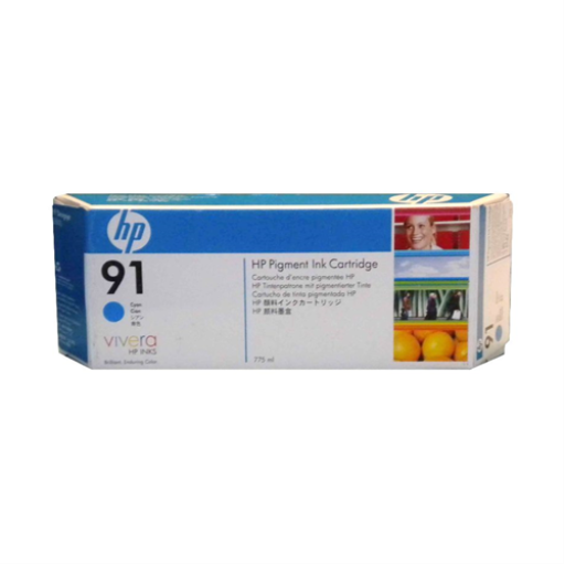 HP 91 Cyan 775 ml Ink Cartridge