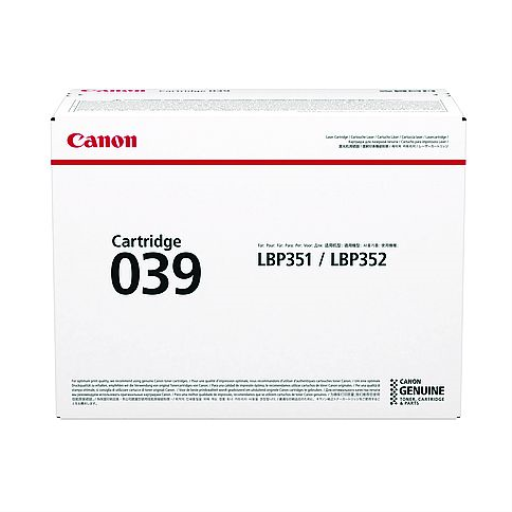 CARTRIDGE 039 BLACK