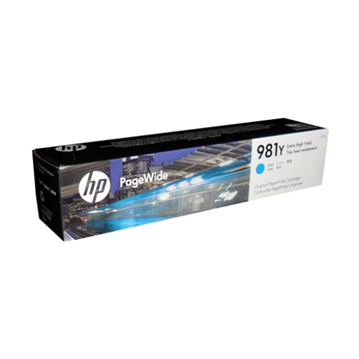 HP 981Y Cyan Original PageWide Cartridge
