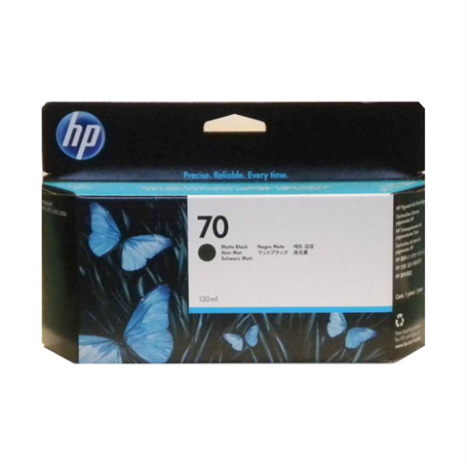 HP 70 Matte Black 130ml Ink Cartridge