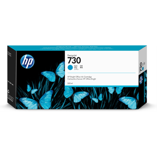HP 730 300-ml Cyan Ink Cartridge
