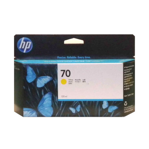HP 70 Yellow 130ml Ink Cartridge