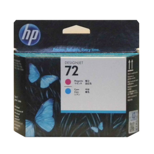HP 72 Magenta and Cyan DesignJet Printhead