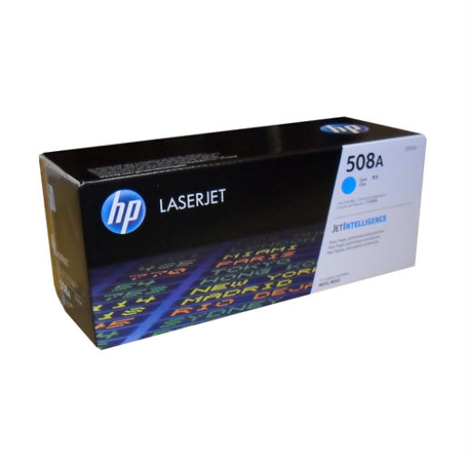 HP 508A Cyan LaserJet Toner Cartridge