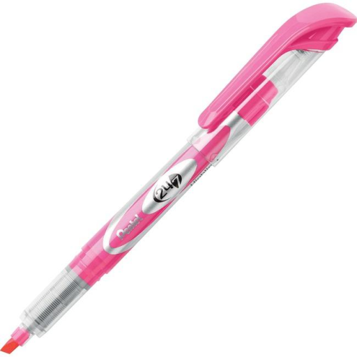 24/7 Liquid Highlighter, Chisel Tip, Pink Ink