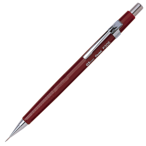 P200 Mechanical Pencil (0.5mm) Red Barrel