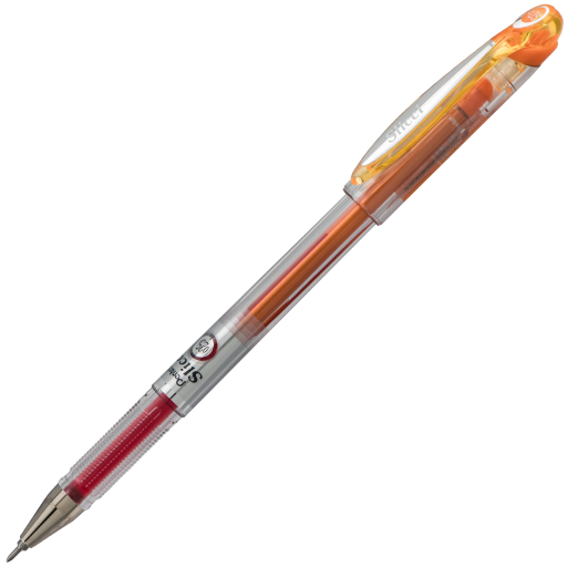 Pentel Arts Slicci (0.25mm) Extra Fine Tip Gel Pen - Orange Ink