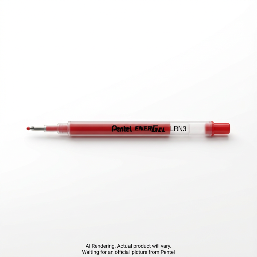 Refill Ink for EnerGel Gel Pen, (0.3mm) Ultra Fine Needle Tip, Red Ink
