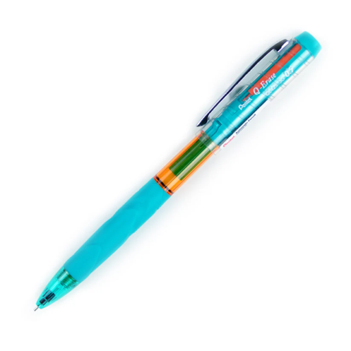 Pentel Q-ERASE Mechanical Pencil, 0.5mm Green Barrel