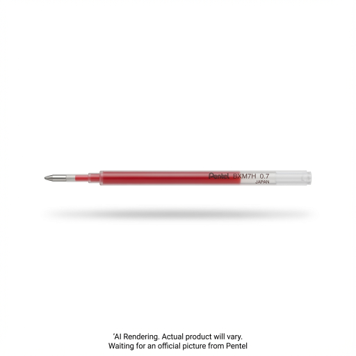 Refill Ink for V Feel Ballpoint Pens, (0.7mm), Red Ink