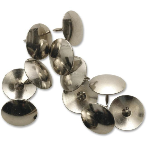 Nickel Plated 1/2" Dia., 5/16" Pin /
Diam?tre de 1/2 po ? nickel?es ? tige de 5/16 po