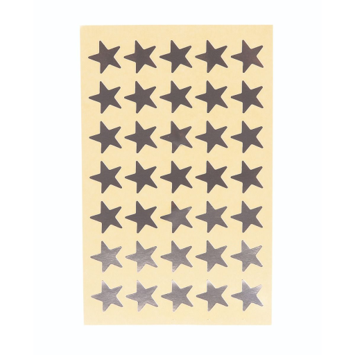 Silver Stars, 350/Pkg. /
?toiles argent ? paquet de 350