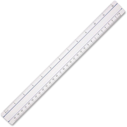 30cm/12" Magnifying Ruler /
R?gle grossissante de 30cm/12 po