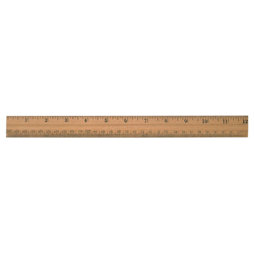 30cm/12" ? Inch/Metric, Plain Edge /
30cm/12 po ? pouces/m?trique ? ar?te ordinaire