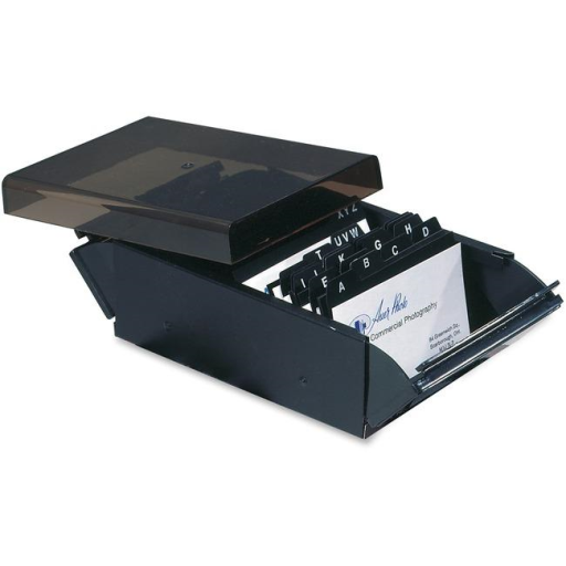 Business Card File ? Holds 400 Cards /
Classeur pour 400 cartes professionnelles