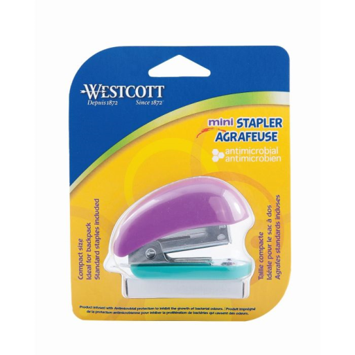 Antimicrobial Mini Stapler with Standard Staples /
Mini-agrafeuse antimicrobienne avec agrafes standards