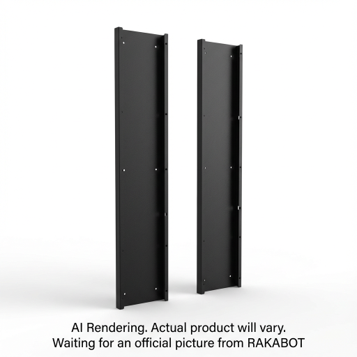 (CUSMA form attached) Rakabot Titan 7 Tier powder coated side panel MATE BLACK