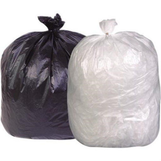 10 Rolls of 20 Bages 36" x 50" Extra Strong HD 10/20's Frosted Bag Clear
