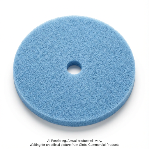 22" Blue Velvet Ultra High Speed Burnishing Pad