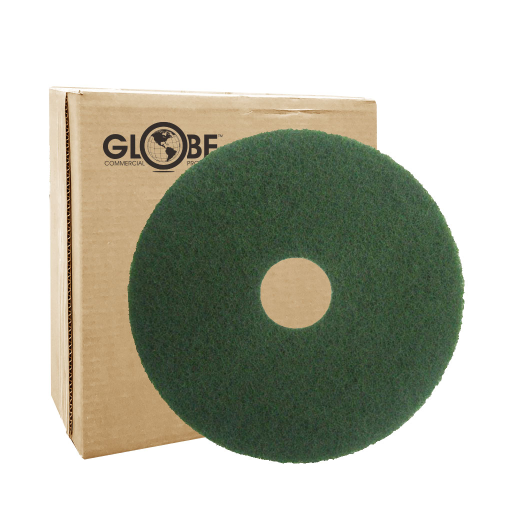 13" Green Scrubbing Floor Pad