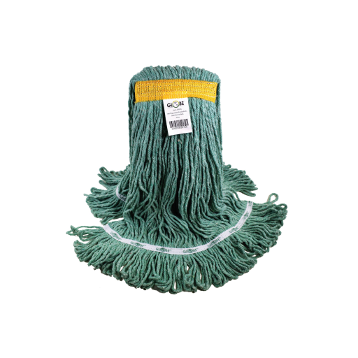 Syn-Pro? Synthetic Looped End Wet Mop Narrow Band Green 24oz Bagged