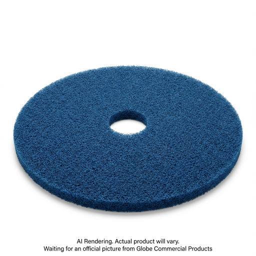 27" Blue Velvet Ultra High Speed Burnishing Pad