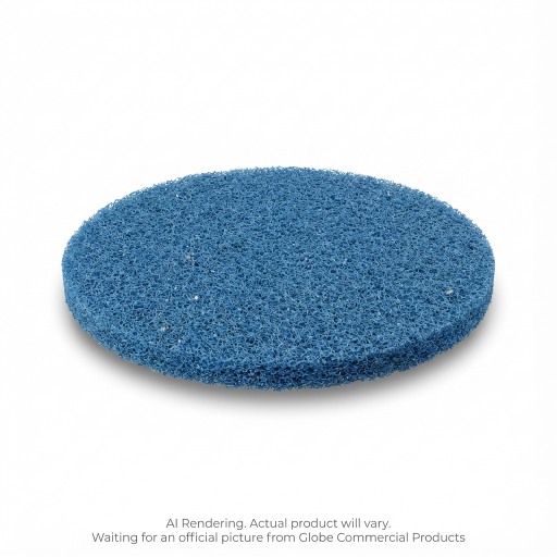 12" Blue Cleaner Floor Pad