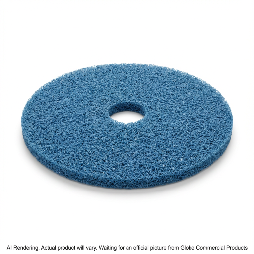 19" Blue Cleaner Floor Pad