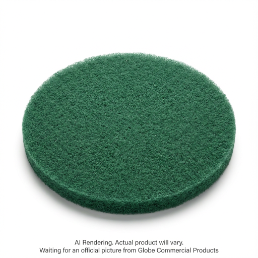11" Green Scrubbing Floor Pad