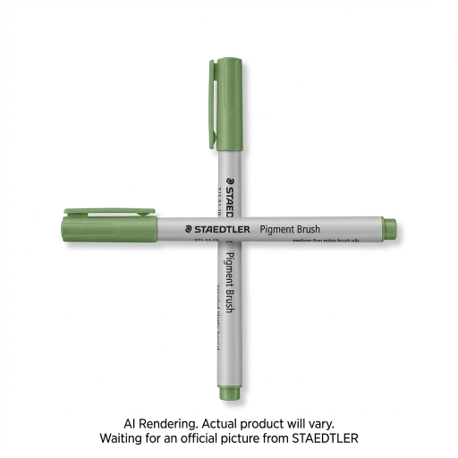 Pigment Brush Pen Willow Green