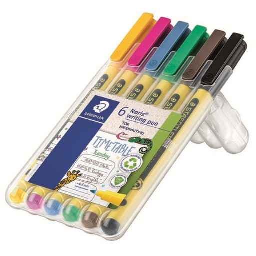 Fineliner Noris Writing.Pen, 6Pcs