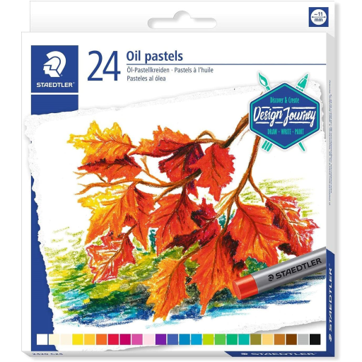 2420-C24-07 STAEDTLER-Mars Limited SET OF OIL PASTEL 8mm.CRD