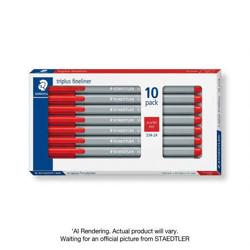 Fineliner triplus 0.3mm scarlet red