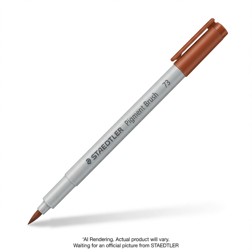 Pigment Brush Pen Burnt Sienna