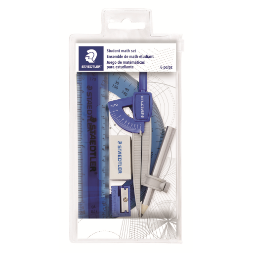 557-50-WP6 STAEDTLER-Mars Limited GEOMETRY 6 PCE ASST CARD