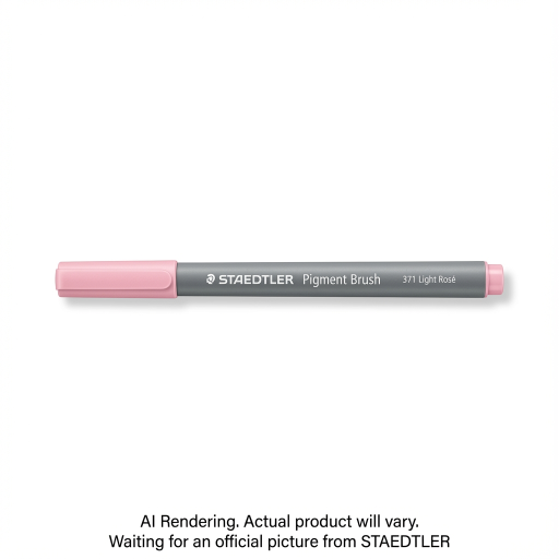 Pigment Brush Pen Light Ros?