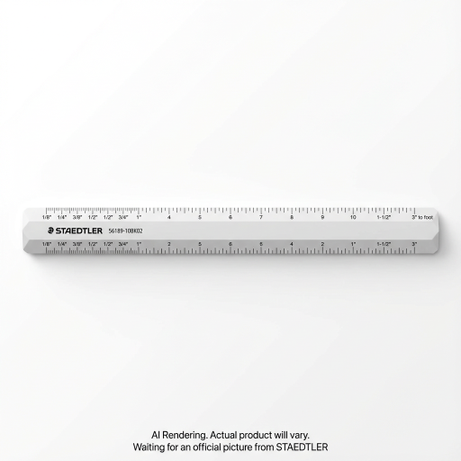 Flat scale 12'' architect BK