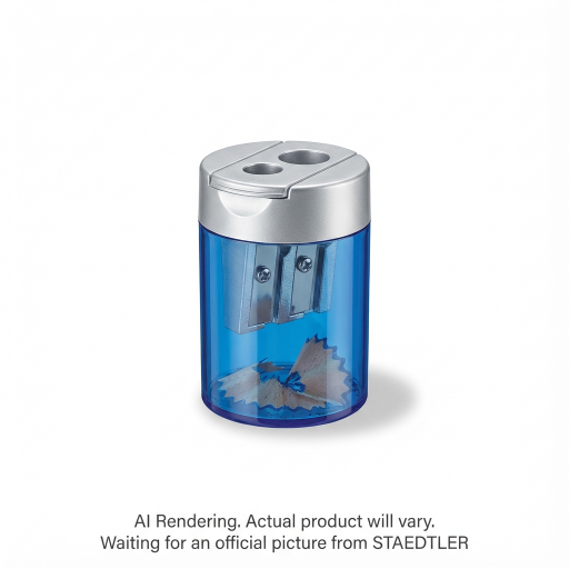 Sharpener tub 2 hole round BK