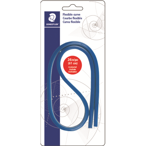 97160-24BK02 STAEDTLER-Mars Limited CURVE FLEXIBLE 24" 600mm