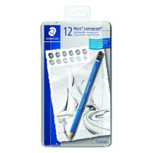 Pencil Mars Lumograph x12 100% PEFC
