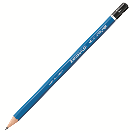 100-6H-11 STAEDTLER-Mars Limited PENCIL LUMOGRAPH 6H
