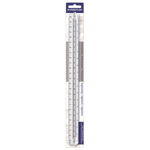 98718-34BK STAEDTLER-Mars Limited Scale triangular plastic