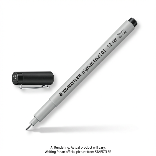 Fineliner pigment liner 1.2 mm black