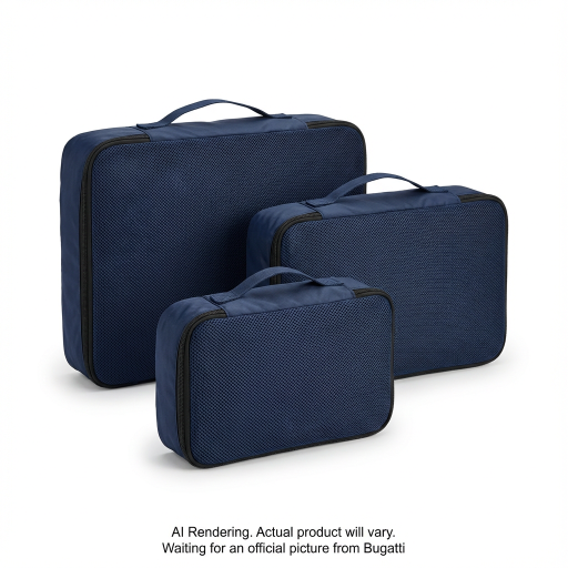 Bugatti Travel Accessories Bugatti - 3 Pcs Set Packing Cubes