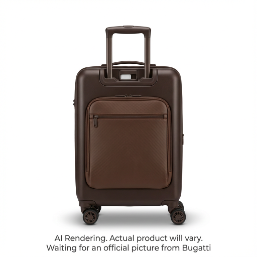Bugatti Munich Pro Front Pocket Carry-On Luggage - Abs + Pc Blend - Mocha