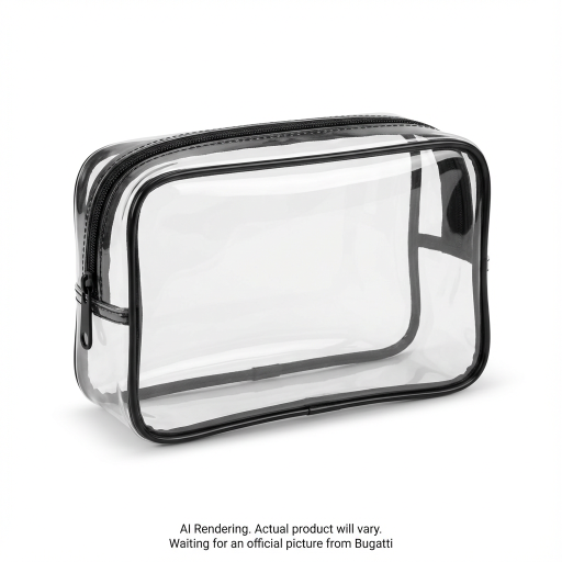 Downtown Essentials Transparent Toiletry Bag TAC2634BU-BLACK