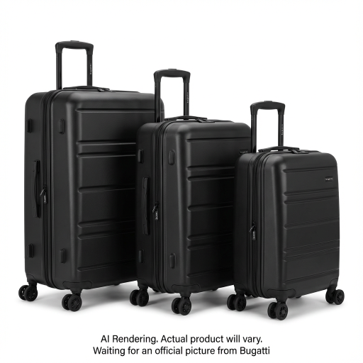 Bugatti Mecca 3 pcs set Luggage